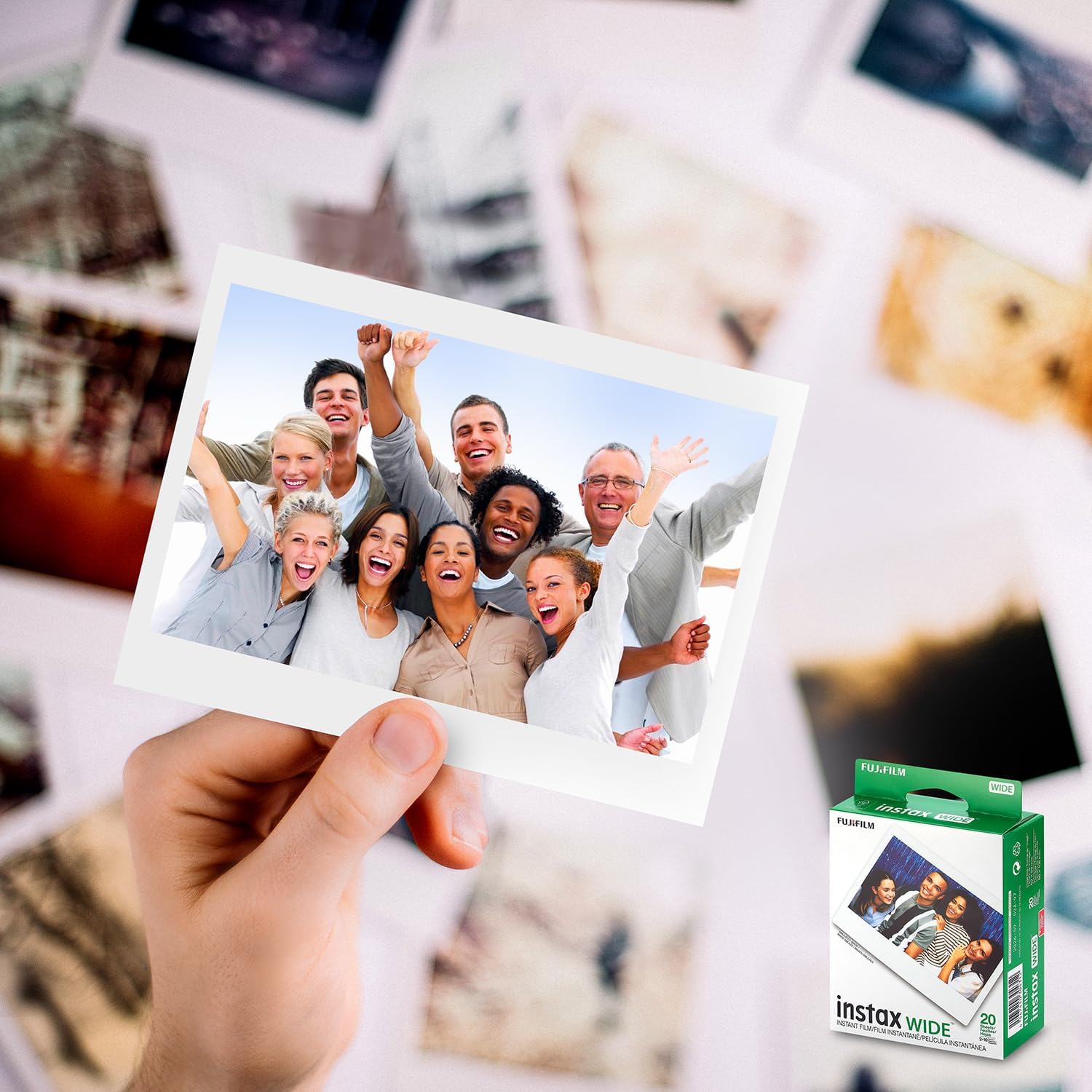 Amazon | Fuji Instax 210用 FUJIワイドフィルム(ホワイト) | 富士