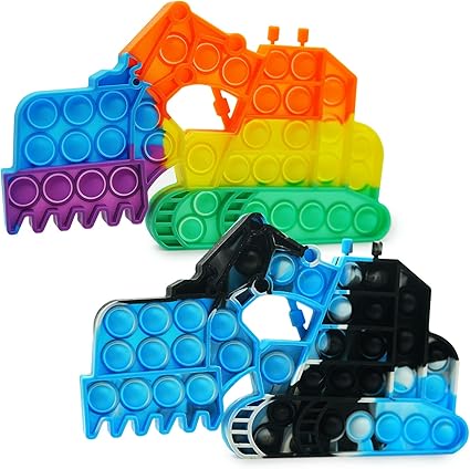 JLiup Excavator Fidget Pop Toys 