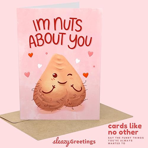 Miniatura 5 de Sleazy Greetings Divertida tarjeta del día de San Valentín para él, divertidas tarjetas de aniversario para marido y esposa, tarjeta de cumpleaños