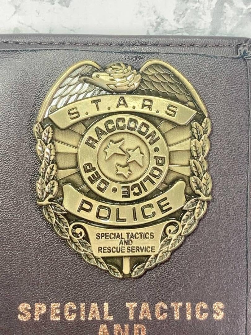 バイオハザード クリス レッドフィールドの警察手帳 ブラウン jo-db