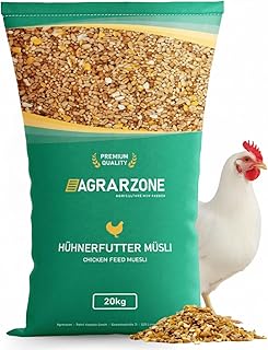 Agrarzone Nourriture pour poulet céréales 20 kg – Nourriture pour poules, canards et volailles – Nourriture pour volailles 100 % sans OGM 20 kg – Nourriture de qualité en provenance d'Autriche