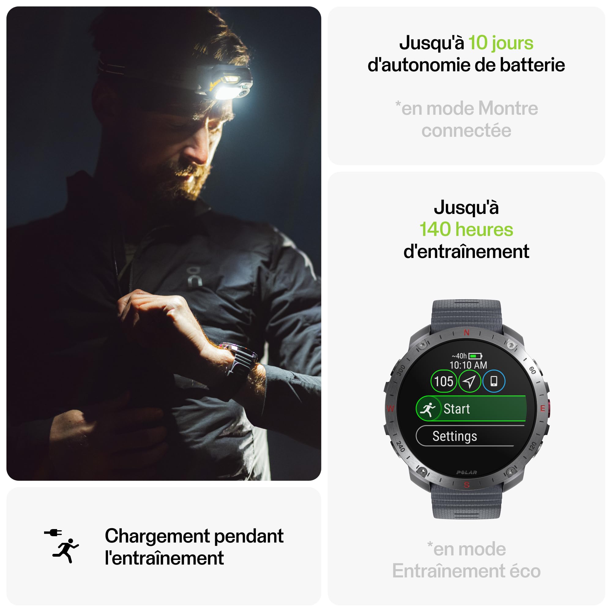 Polar Montre Grit X2 Pro