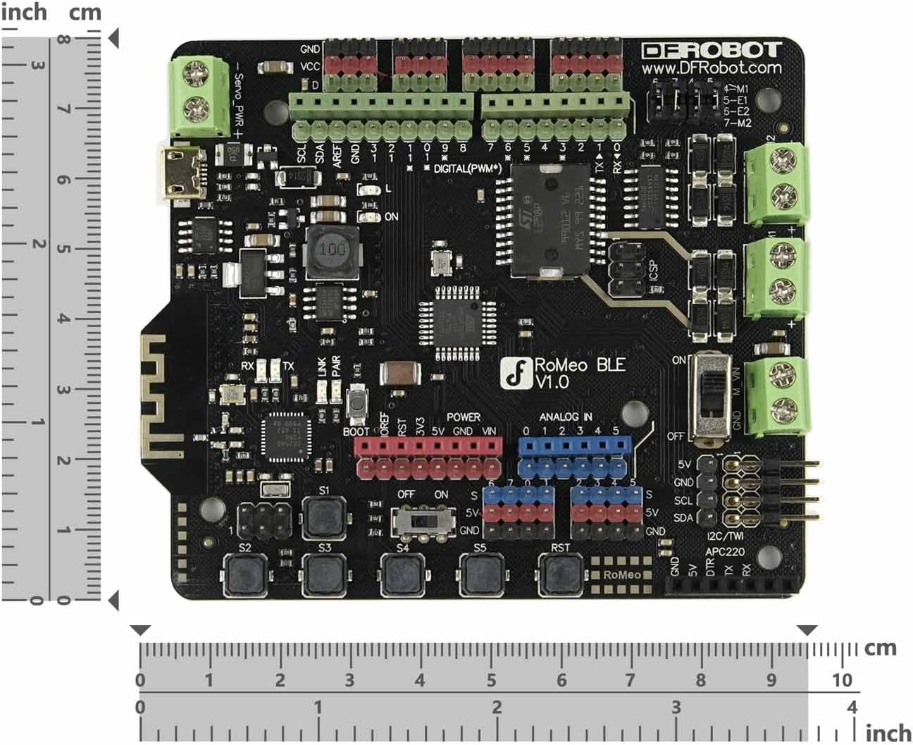 DFRobot Romeo BLE - Arduino Robot Control Board with Bluetooth 4.0