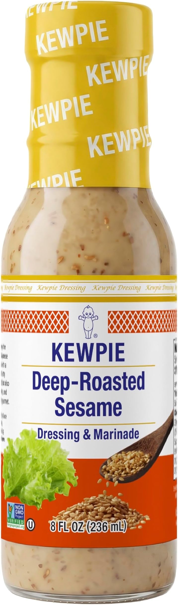 Japanese Dressing Roasted Sesame 8 Oz.(Deep Roasted Sesame Dressing (Creamy), 8 Oz)