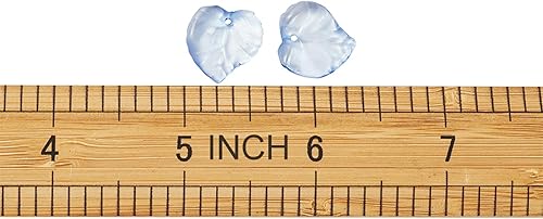 Miniatura 156 de Craftdady Dijes de cuentas de hojas de arce transparentes, colgantes colgantes de adorno para colgar, bonitos dijes para collares, pulseras, Hoja