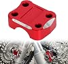 Abrazadera y Cubierta del Eje de la Horquilla Delantera XR650L Compatible con XR400R 1996-2004 XR 650L 1993-2024 Accesorios de Moto 3D CNC Cubierta de Soporte - 1 Pieza (Rojo) 1