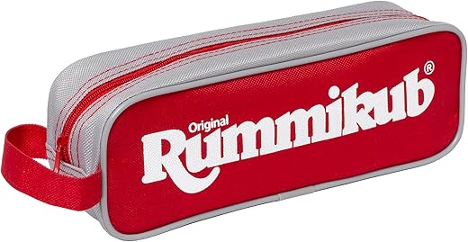 IDEAL | Rummikub Mini Pouch Travel game: Brings people together | Family Strategy Games | For 2-4 Players | Ages 7+