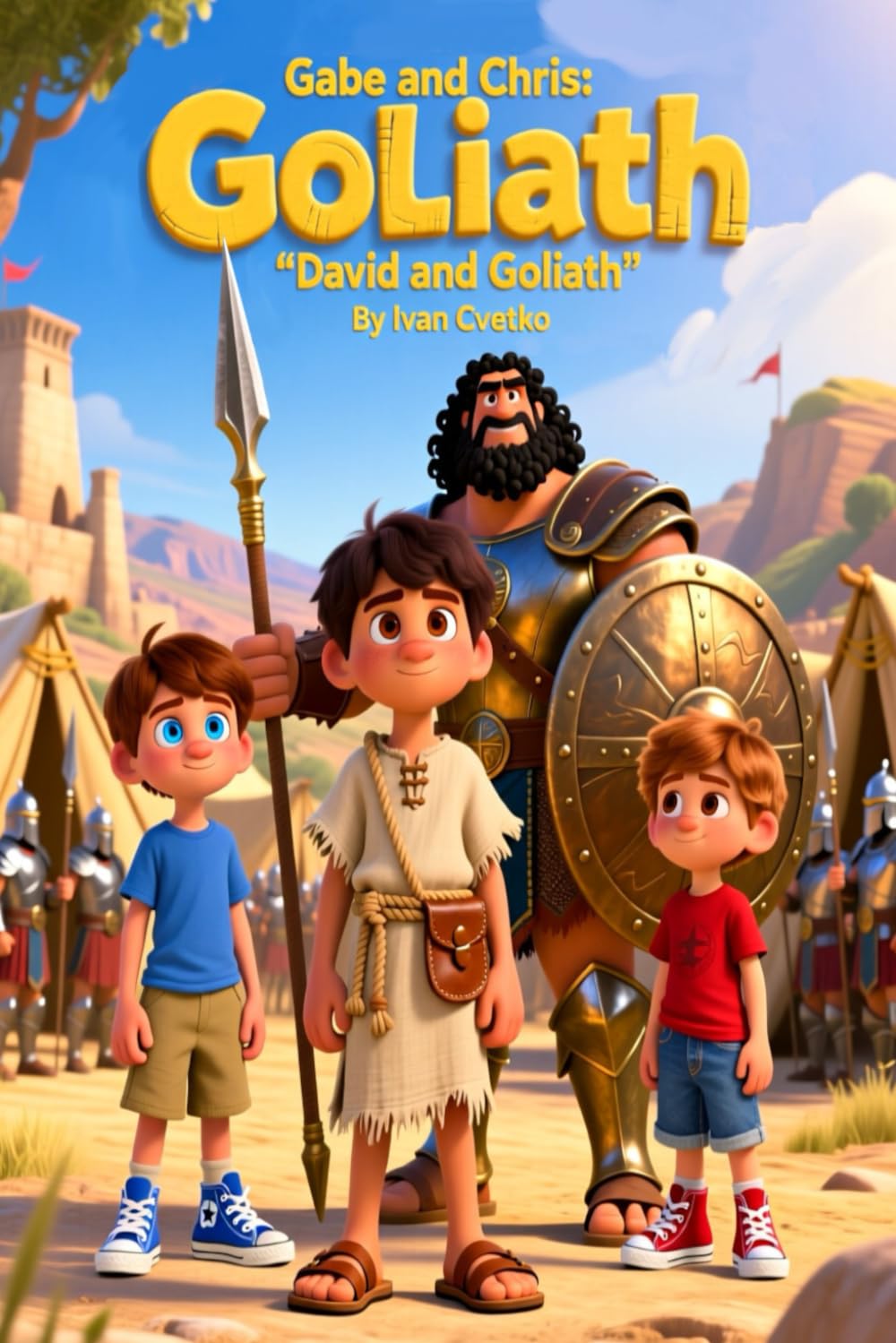 Gabe and Chris: David and Goliath: A Gentle, Courage-Filled Retelling of a Timeless Bible Story (Gabe and Chris Bible Stories Collection)
