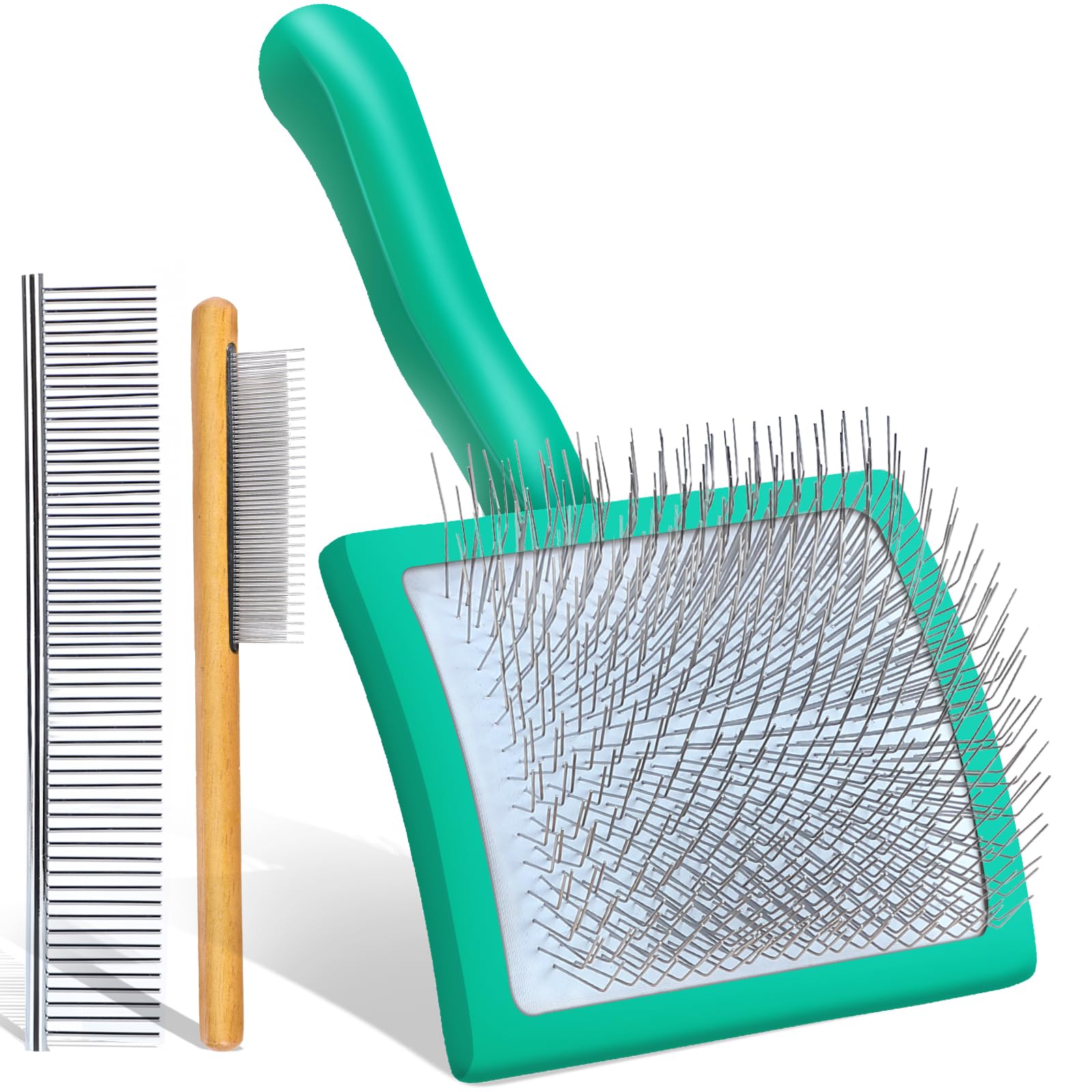 COZYGIFT Slicker Brush Set