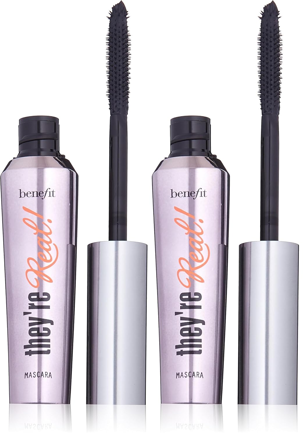 Benefit Cosmetics They're Real Beyond Mascara Black .3 Ounce (Pack of 2)