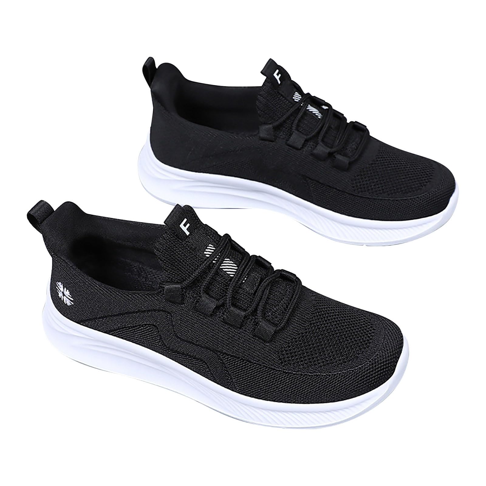 Zapatillas Sneakers Mujer con Horma Ancha Zapatos Deportivos Zapatos de Mujer Casuales de Verano Hueco Transpirable Tacón Casuales Deportivas Deportivas para Correr Ligero