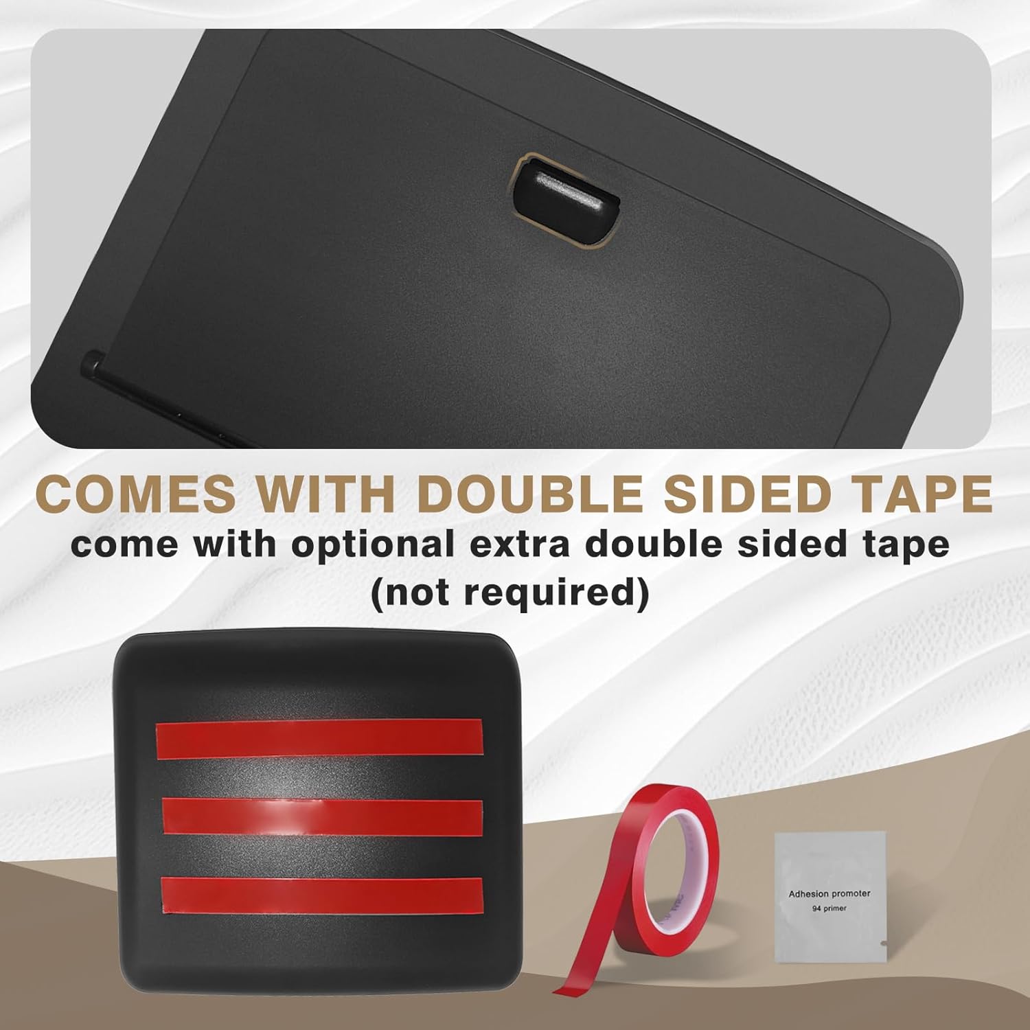 Muslogy Center Console Organizer Two-Layer & Hidden Box Magnet Opening Design Compatible with Ford Ranger 2024 2025 & Raptor Accessories Secret Organizer Insert Tray Divider Storage Box