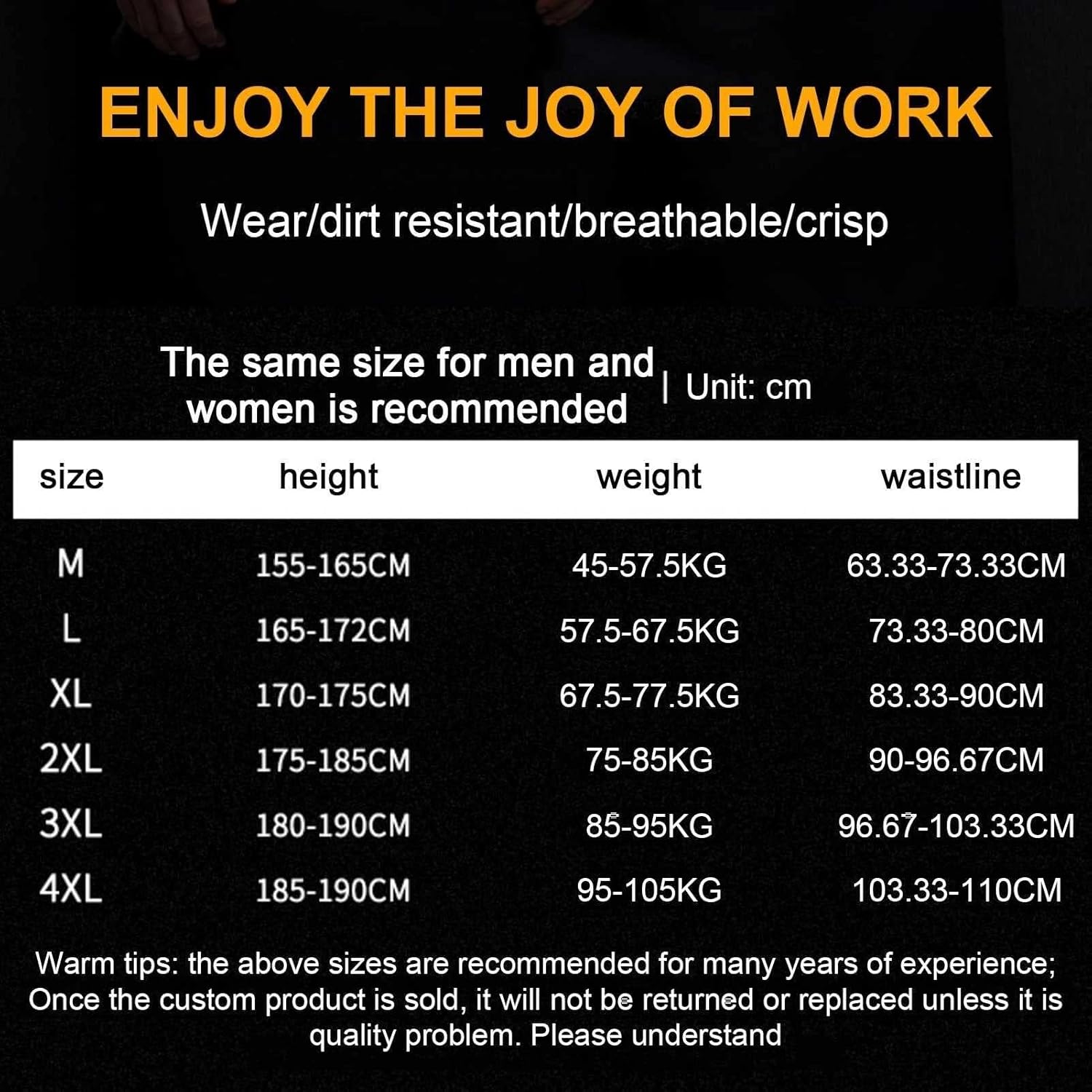 メンズ レディース シェフジャケット、日本料理シェフ作業服、キッチン、料理用の寿司ジャケット(Red Longsleeve,Larg