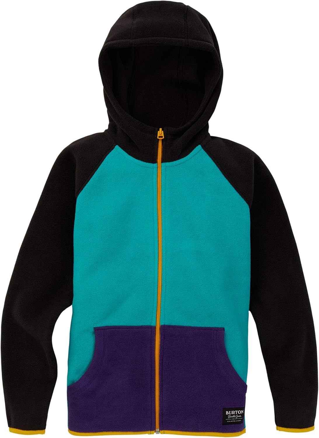 Burton Unisex-Child Spark Fleece Hooded Full Zip : Sports & Outdoors