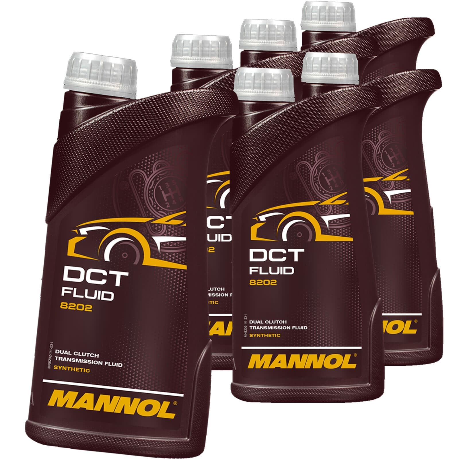 SCT Mannol 6x 6xMN8202-1 Getriebeöl (6 L) | 6x 8202-1, Mannol 8202 Dct Fluid