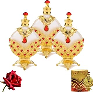 YiYLunneo Middle Eastern Perfume Hareem Al Sultan Gold-Concentrated Perfume Oil,Hareem Al Sultan Perfume, Arab Perfume Oil for Women,Long Lasting Oil Perfume. (3PC), 30.0 millilitre