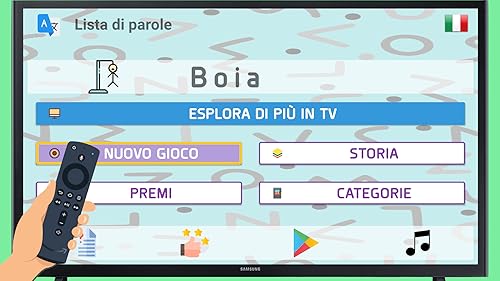 Boia (Hangman - Italian): FireTV, Android TV, Tablets, Phone