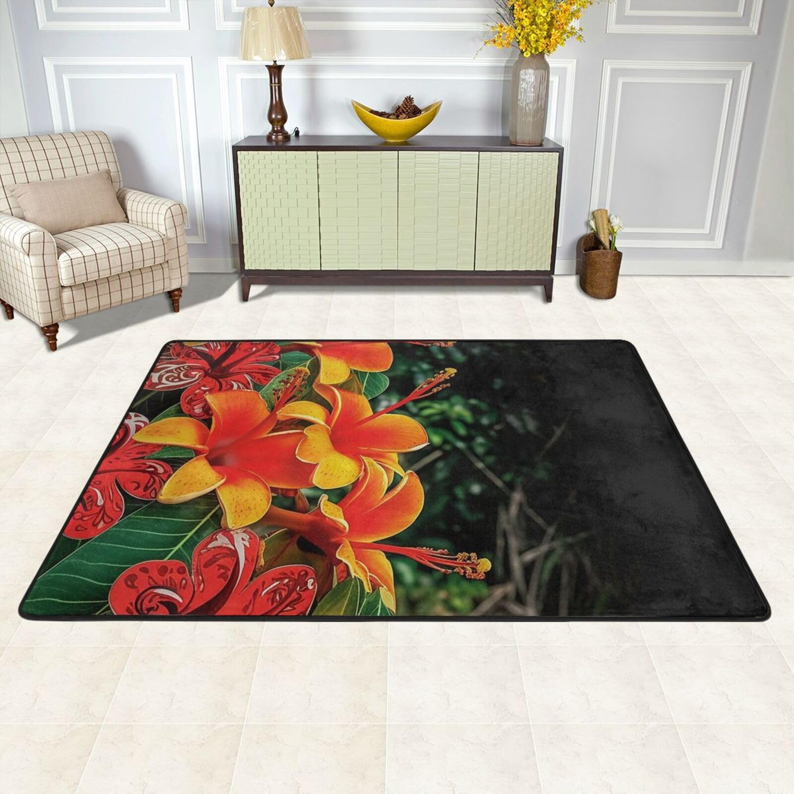 Tapis de sol absorbant grand format tapis d'intérieur doux