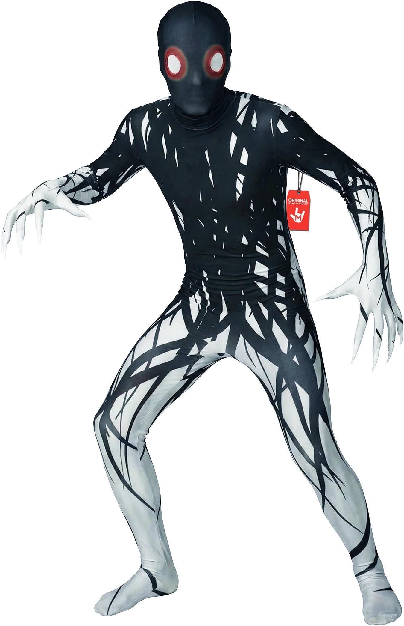 Morphsuits Zalgo Costume Kids, Zalgo Creepy Costume, Morph Suits for Kids, Monster Costumes Kid