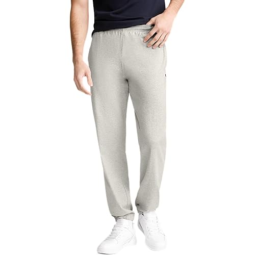 Champion Men's Pants, Everyday Cotton, Lightweight Lounge, Knit Pants for Men (Reg. Or Big & Tall)