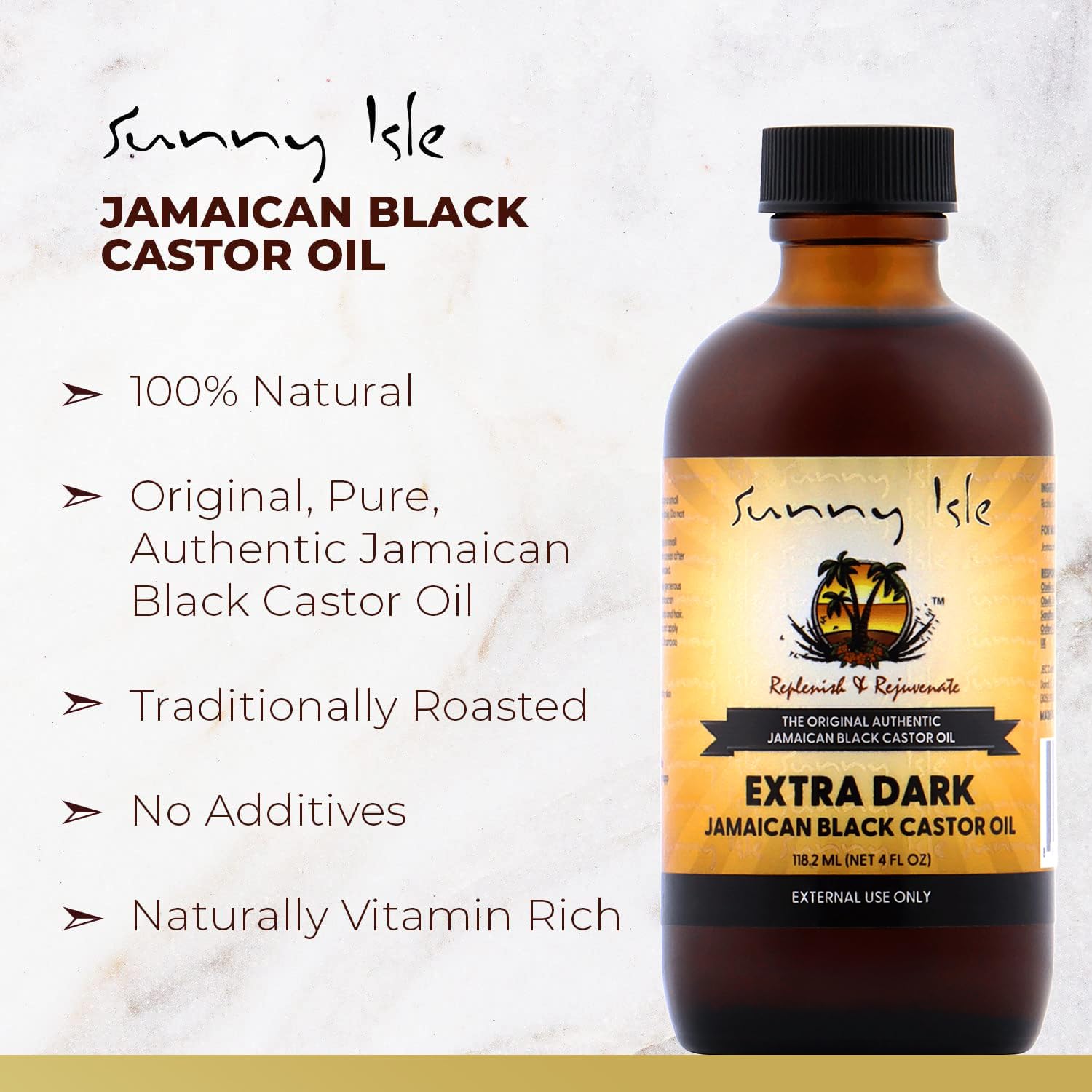 Sunny Isle Jamaican Black Castor Oil Extra Dark - Image 6