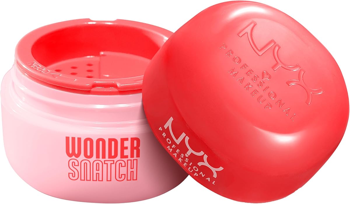 Wonder Snatch Polvo fijador, polvo levantador suelto con hasta 16 horas de duración - Cheeky Cherry (rosa brillante)