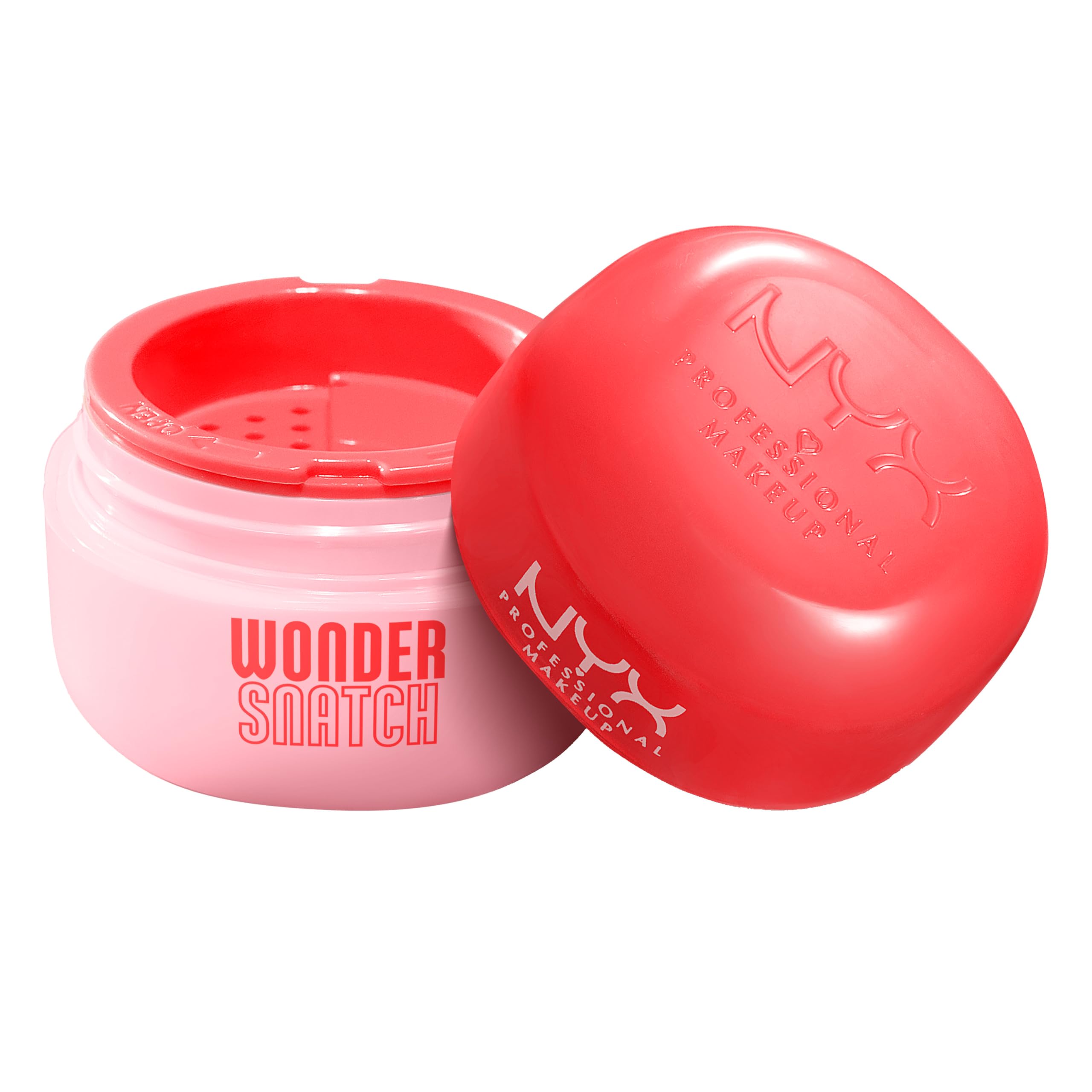 NYX Professional Makeup Wonder Snatch Powder – Poudre libre fixatrice – Fini mat doux – Tenue 16H Sans Effet plâtre – Texture Ultra-​Légère – Teinte : Cheeky Cherry