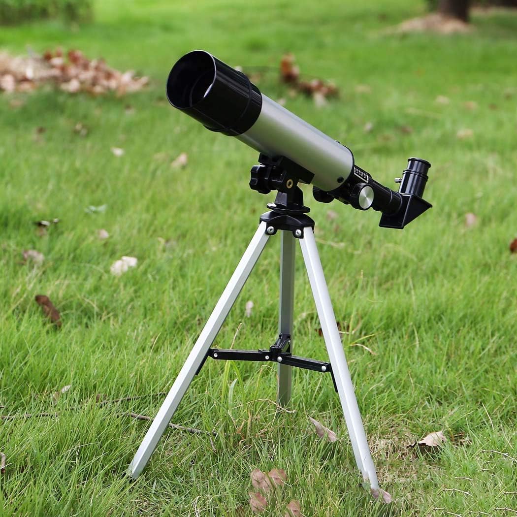 Refractor Telescope with Tripod ; Finder Scope Portable Telescope for Kids ; Astronomy Beginners Limit Star 10.49 Focal Length 360Mm