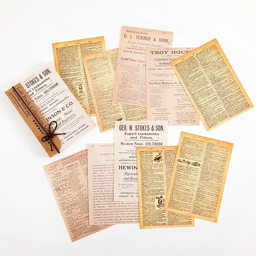 Miniatura 5 de ZXMNBH Papel para álbum de recortes, kit de ensayo, collage diario, planificador, materiales, suministros de decoración de diario basura para