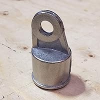 Vista 4 de 1 1/4 "Aluminio Cadena Link Fence Rail End Cup