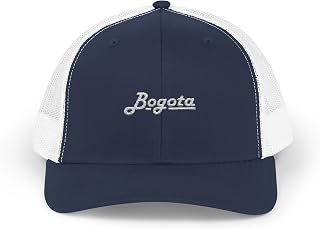 Bogota Embroidered Snapback Cap - Premium Hat with Adjustable Structure