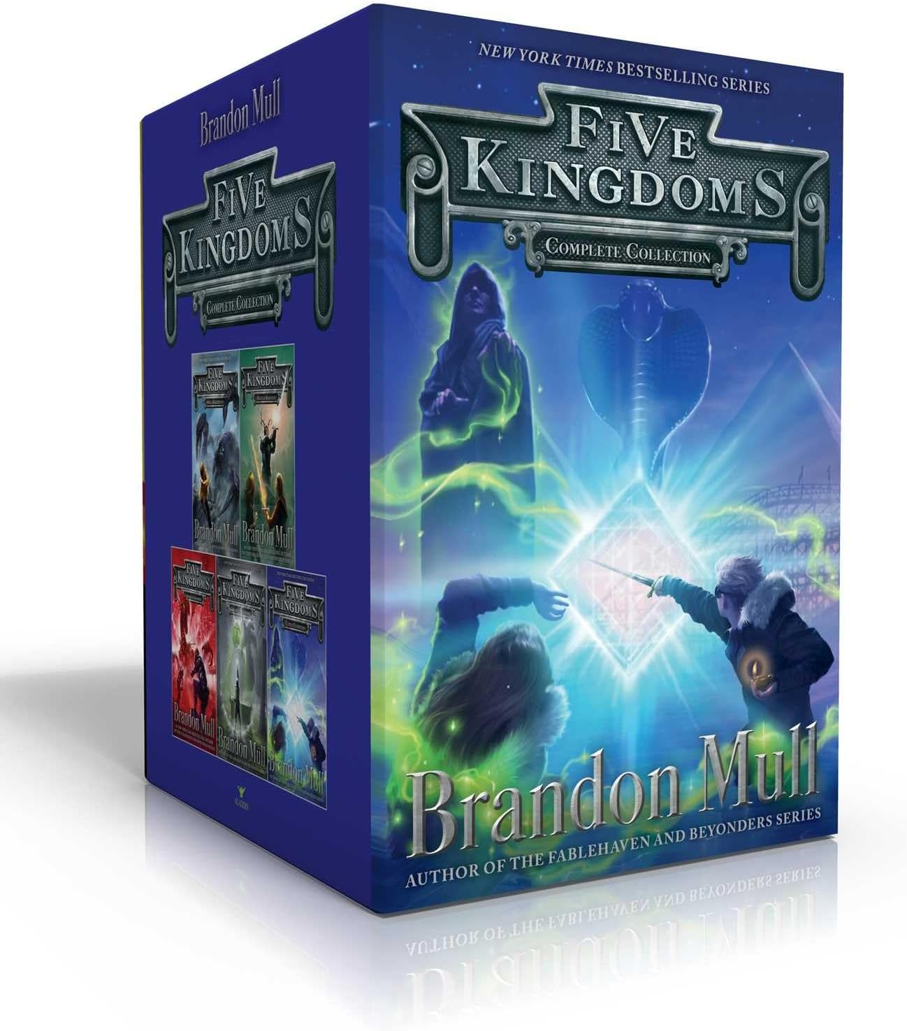 Five Kingdoms Complete Collection (Boxed Set): Sky Raiders; Rogue Knight; Crystal Keepers; Death Weavers; Time Jumpers