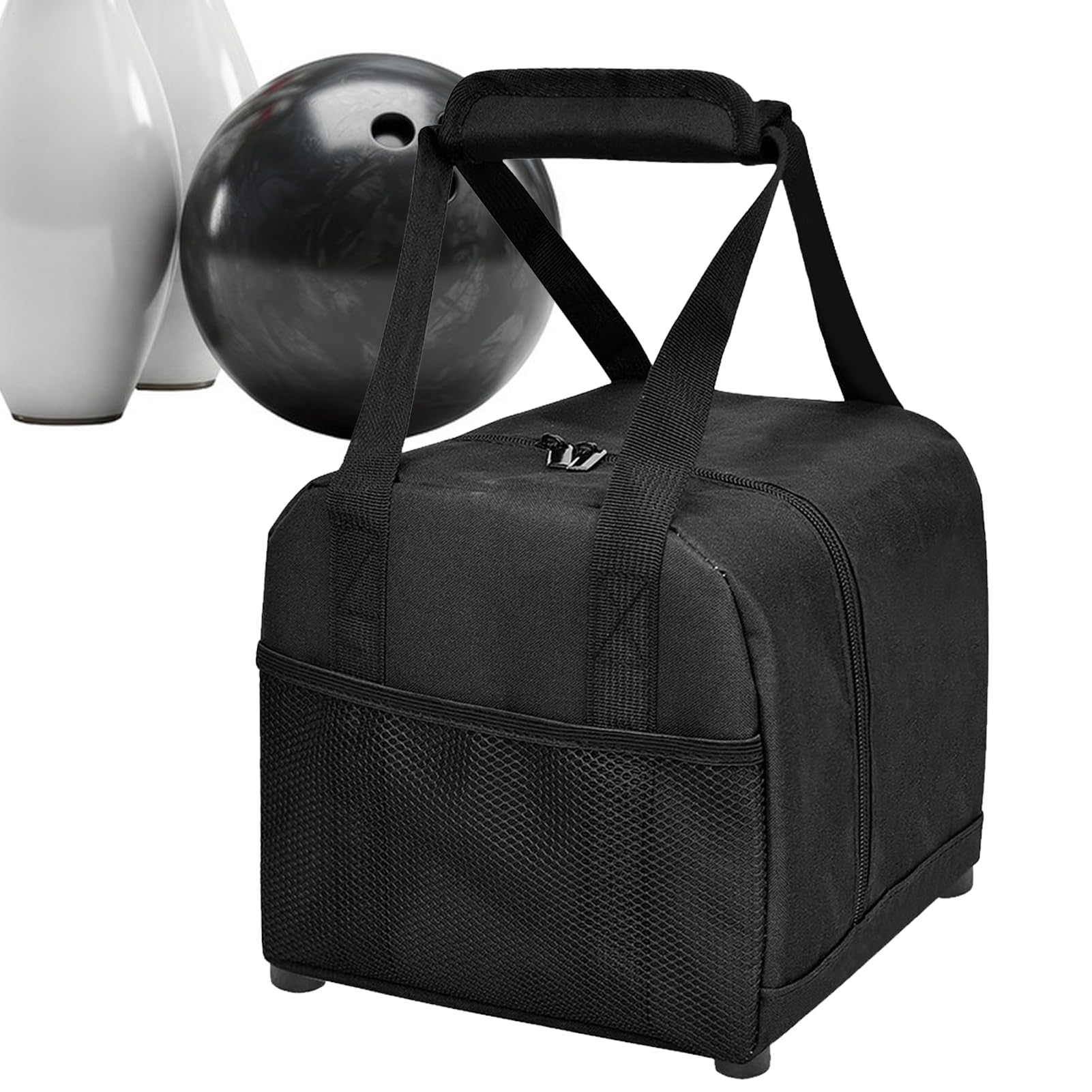 Sac De Transport Pour Boule De Bowling, Sac De Transport Avec Protection Rembourrée Pour Boule, Accessoires Sport De Stockage Sac À Main Pour Tournois Compétition Voyage Pratique Athlètes Hommes Joueu