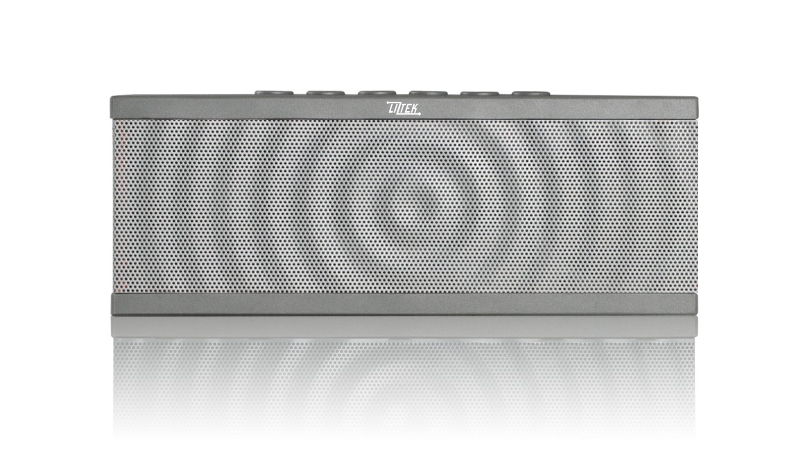 LiztekPSS-100 Portable Wireless Bluetooth Speaker with Built in Speakerphone 8 Hours Rechargeable Battery (Grey)