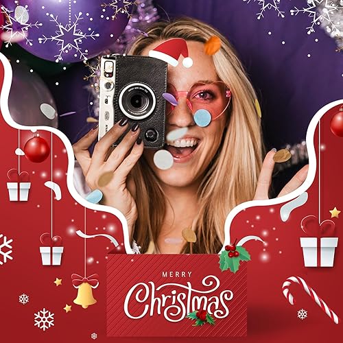 Miniatura 2 de WOGOZAN Accesorios para Fujifilm Instax Mini EVO Funda Híbrida Digital Cámara de Película Instantánea con Soporte de Fotos y Álbum y Marcos,