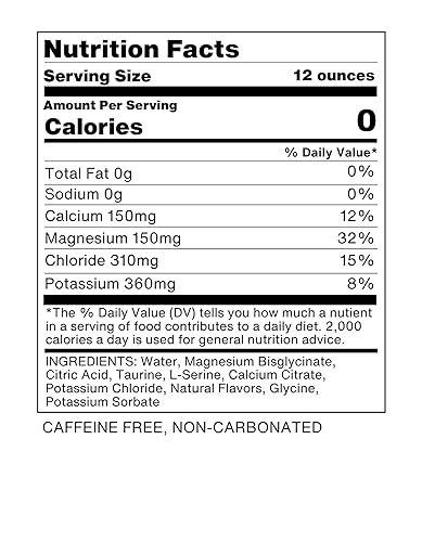 Miniatura 2 de Natural Glow Hydration Glycine Beauty - Agua de belleza, sabor a limón sin azúcar, paquete de 12 latas de 12 onzas líquidas, electrolitos y