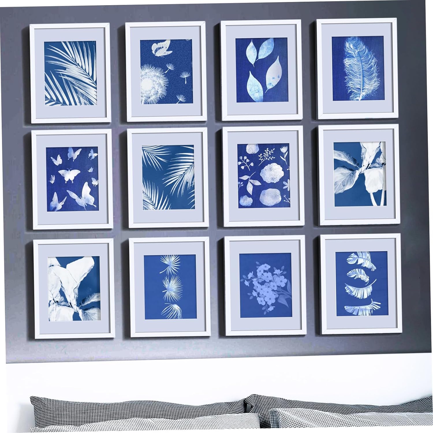Sun Printing Paper Cyanotype Art Sheets White Paper for Diy Printing Projects