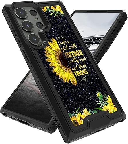 BREIDMKFM Funda protectora resistente de doble capa para Samsung Galaxy S22 Ultra 5G, funda protectora resistente de doble capa, funda de absorción