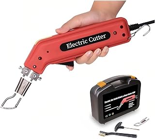 Handheld Electric Hot Knife Cutter and Heat Sealer Rope Healing Professional Hot Cutting Knife Fabric Cloth Cutter