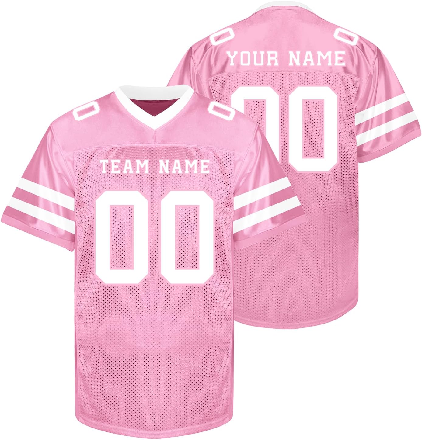 Custom Football Jersey Personalized Uniform Team Name Number Logo Sports Shirts Fans Gift for Men Women Youth