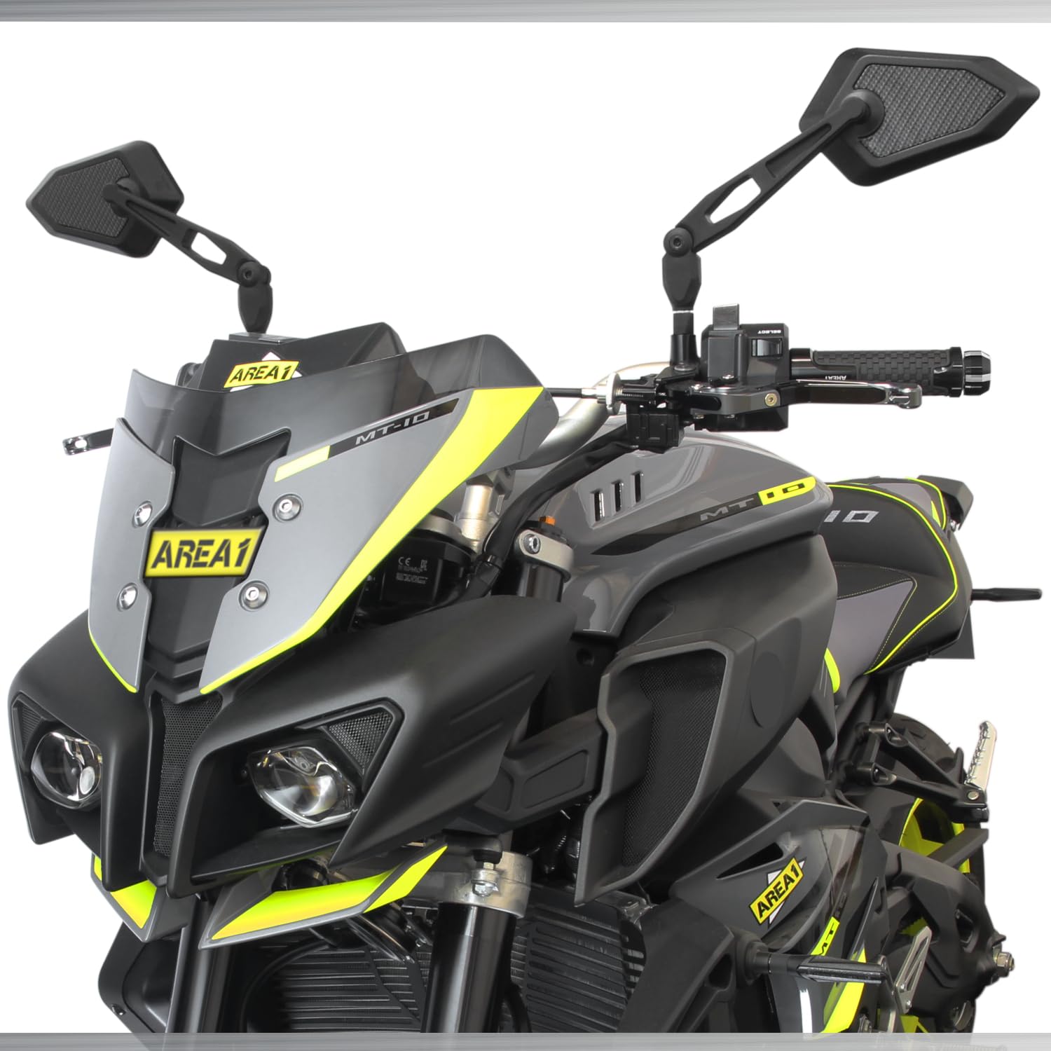 Set di specchietti retrovisori compatibili con Gilera Runner 50, 125, 180, SP, Purejet (V32)