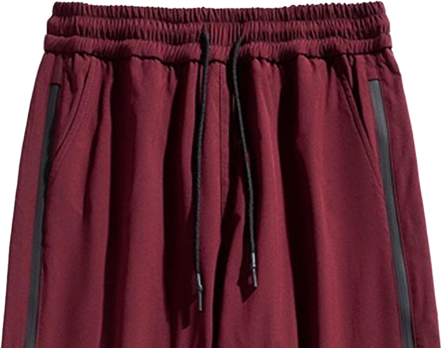 DGHM-JLMY Men's Personalized Fashion Outdoor Trousers Solid Color Sports Fresh Sweatpants Daily Handsome Sports Pants