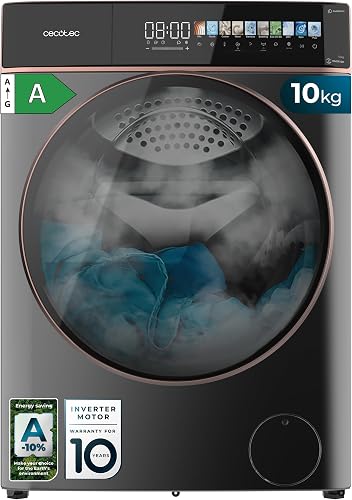 Cecotec Lavadora 10 Kg Carga Frontal Autodosis Bolero DressCode 10900 Autodose I