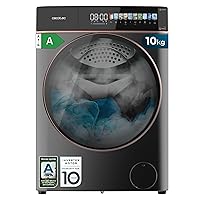 Cecotec Lavatrice 8Kg Carica Frontale Bolero DressCode 8900 Inverter FullColor Steel