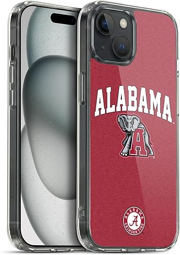 Miniatura 105 de Head Case Designs Funda de gel con logotipo oficial de la Universidad de Alabama UA [protección de grado militar] compatible con Apple iPhone 11
