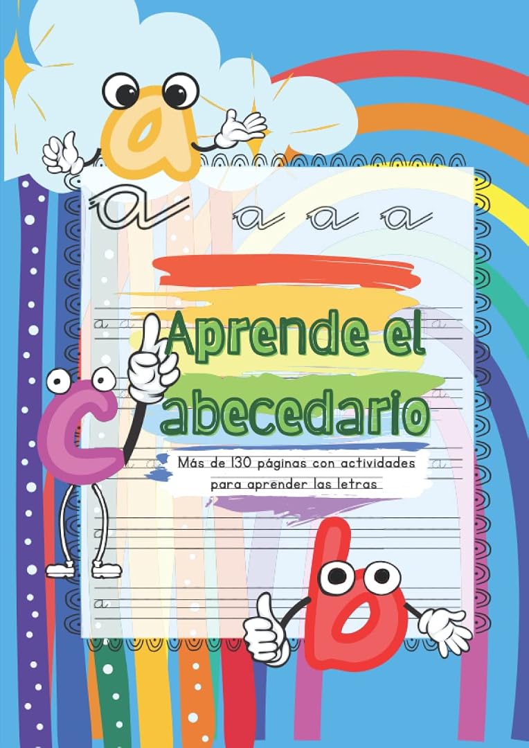 Aprende El Abecedario Libro De Actividades Para Niños De Infantil ...