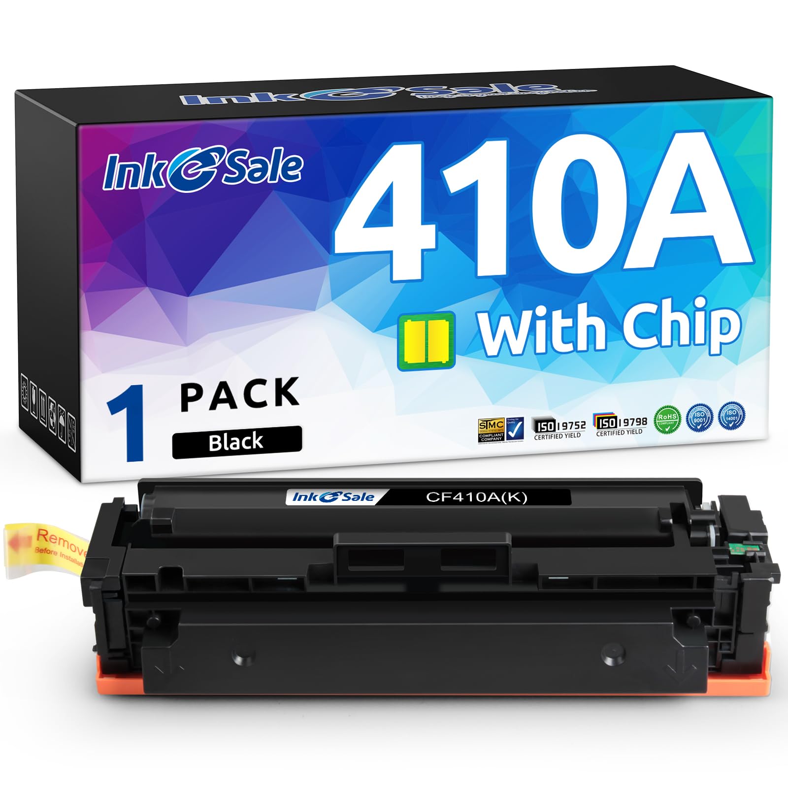INK E-SALE Remanufactured Toner Replacement for HP 410A 410X CF410A Toner Cartridge Black Ink for HP Color Pro MFP M477fnw M477fdw M477fdn M452dn