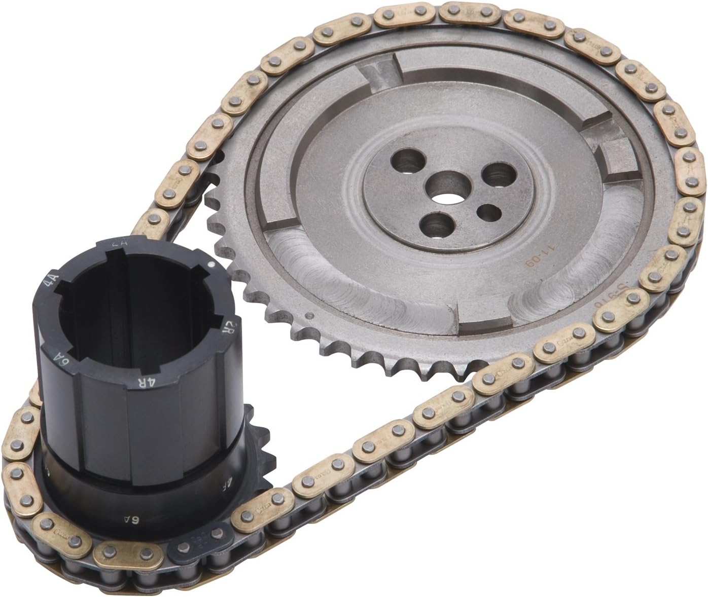 Edelbrock 7344 Hex-A-Just By Cloyes Adj. True-Roller Timing Chain Set