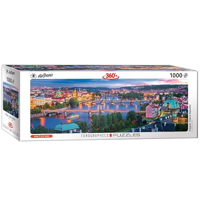 EuroGraphics (EG60105372) Puzzle 1000 Pc - Prague, Czech Republic
