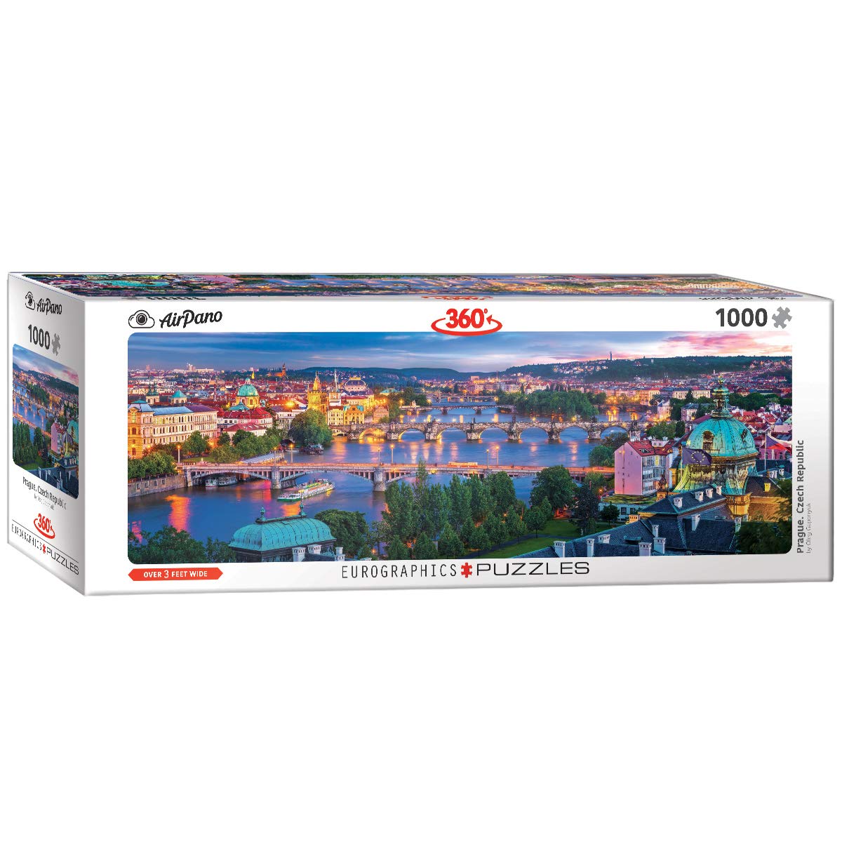 EuroGraphics 6010-5372 Prague, Czech Republic Jigsaw Puzzle, Various, 1000
